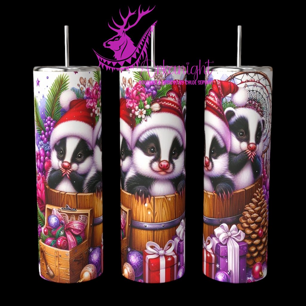 Numérique - Collection Hiver 2024 - Animals into the barrel - Skunk