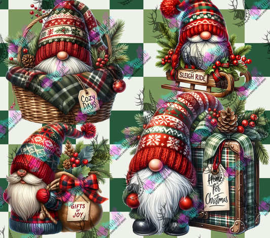 Impression - Collection Hiver 2024 - Red & Green Gnomes