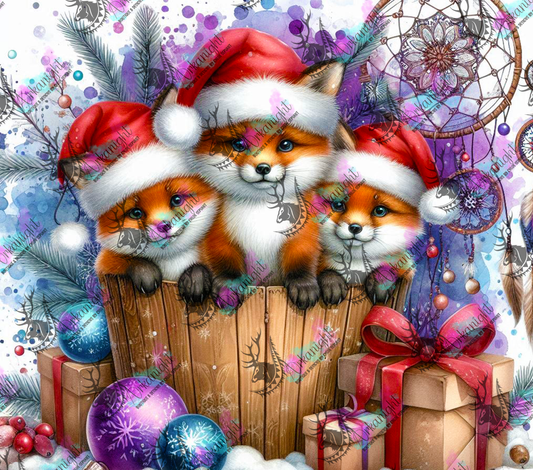 Impression - Collection Hiver 2024 - Christmas Barrel - Fox