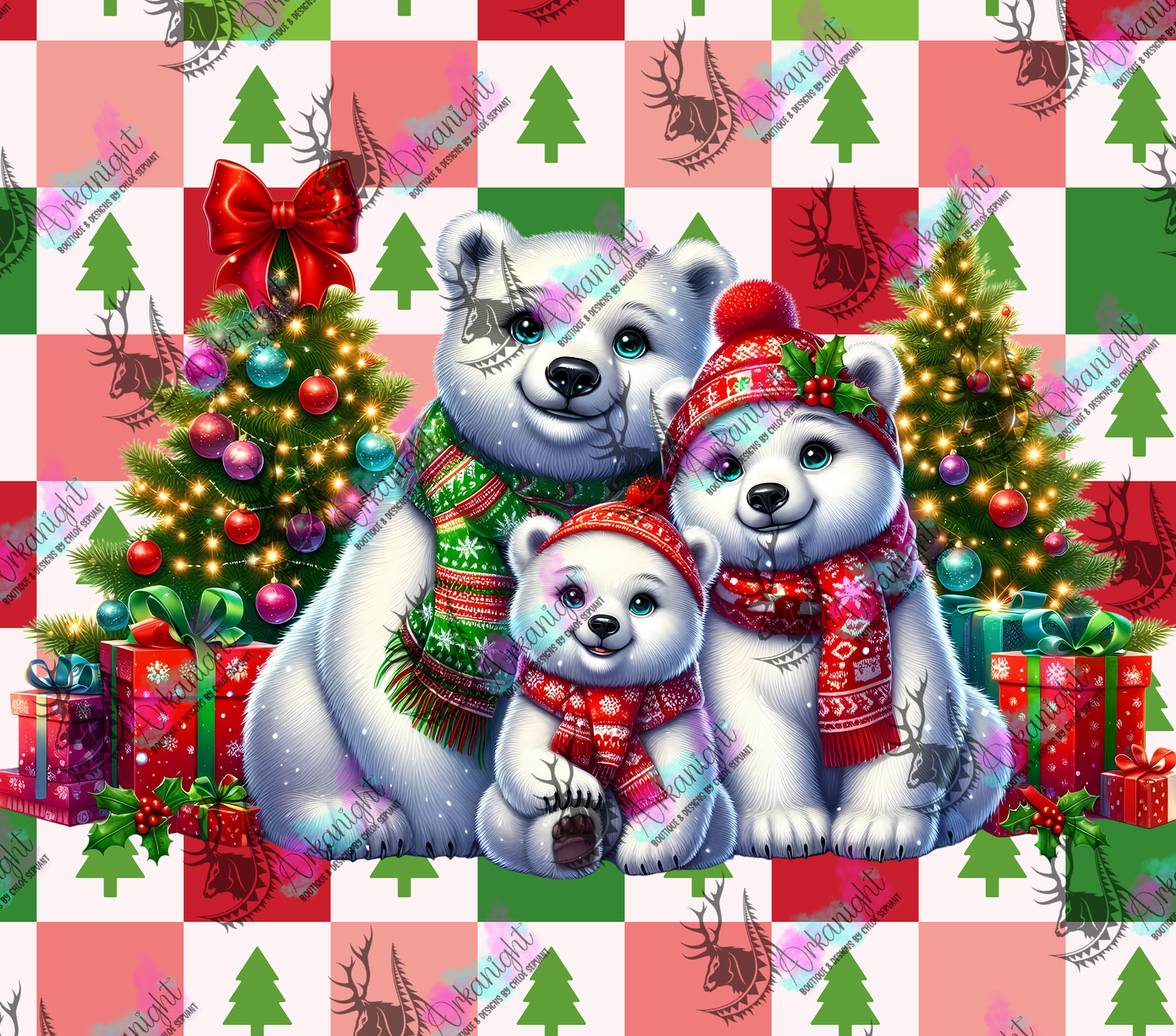 Numérique - Collection Hiver 2024 - Christmas Family - Polar Bears