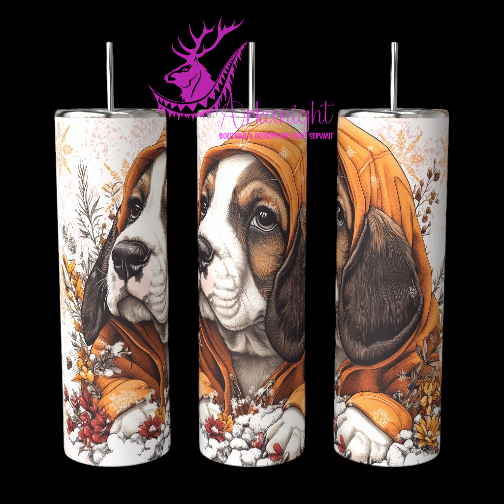 Gourde sur commande - Collection Hiver 2024 - Artic Basset Hound