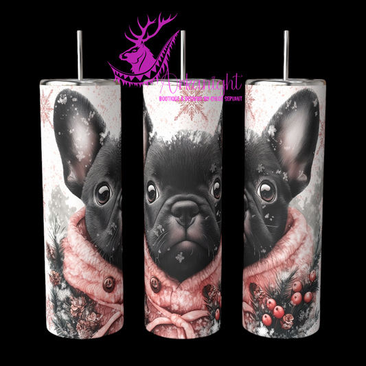 Gourde sur commande - Collection Hiver 2024 - Artic Black Frenchie