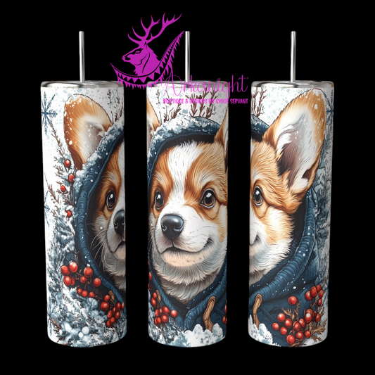 Gourde sur commande - Collection Hiver 2024 - Artic Corgi