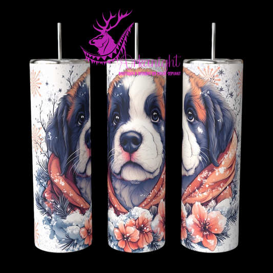 Gourde sur commande - Collection Hiver 2024 - Artic Saint-Bernard