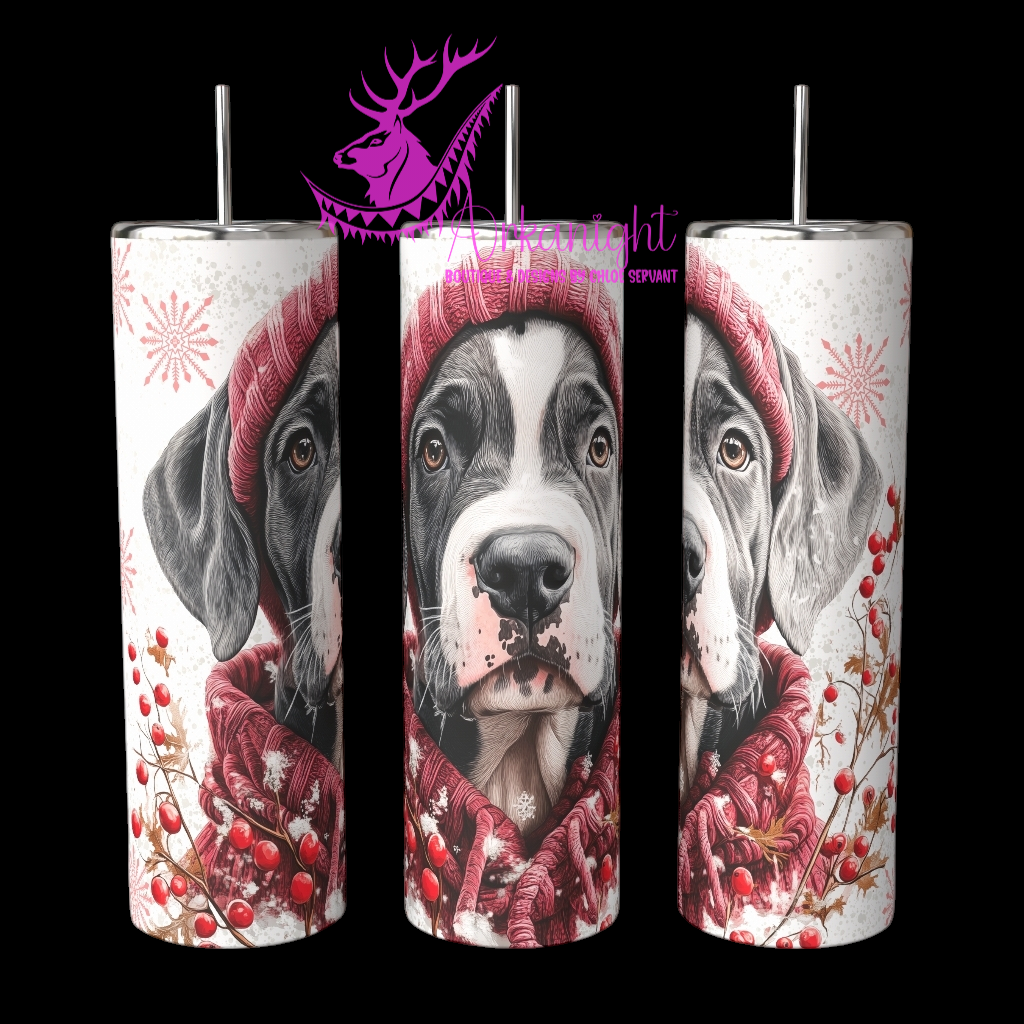 Gourde sur commande - Collection Hiver 2024 - Artic Great Dane