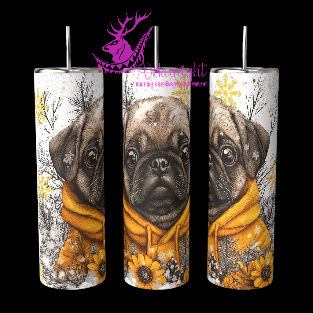 Gourde sur commande - Collection Hiver 2024 - Artic Pug