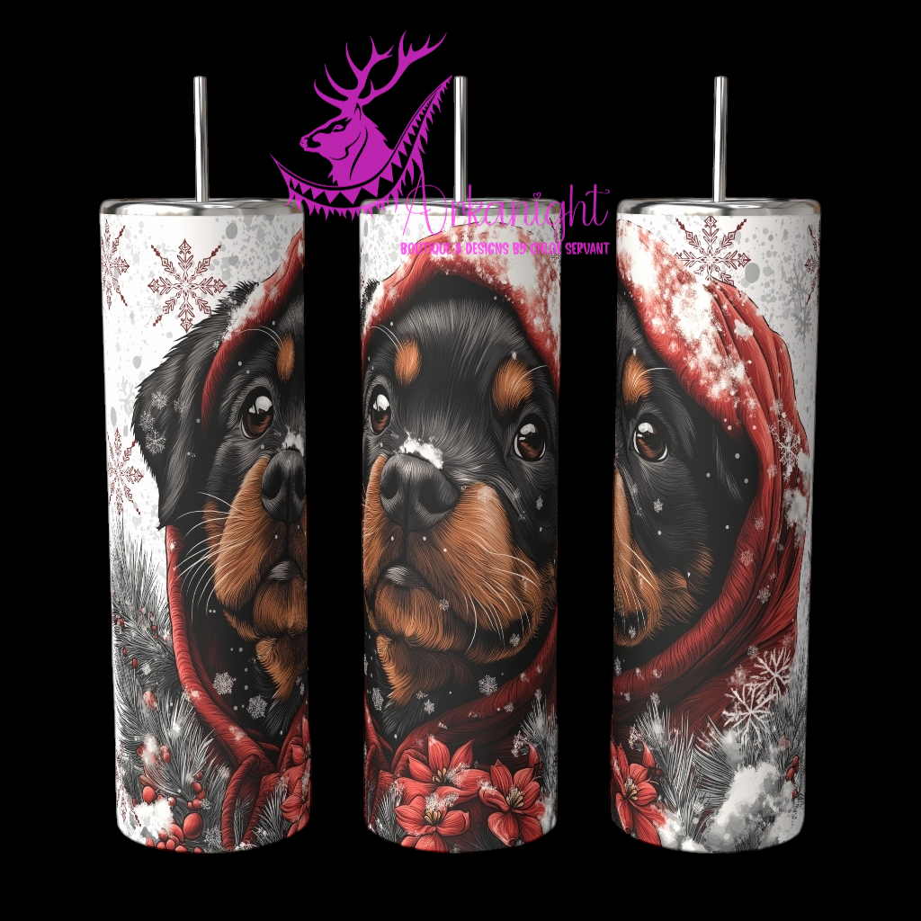 Gourde sur commande - Collection Hiver 2024 - Artic Rottweiler