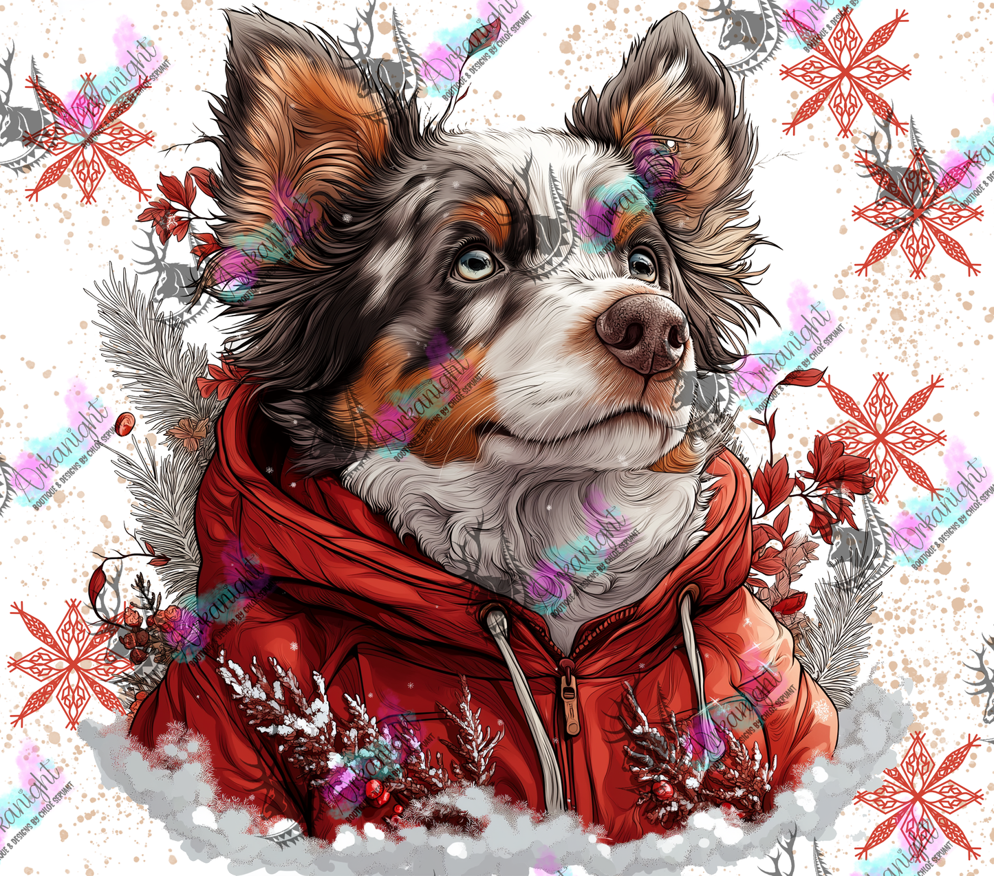 Numérique - Collection Hiver 2024 - Artic Australian Shepherd- 01