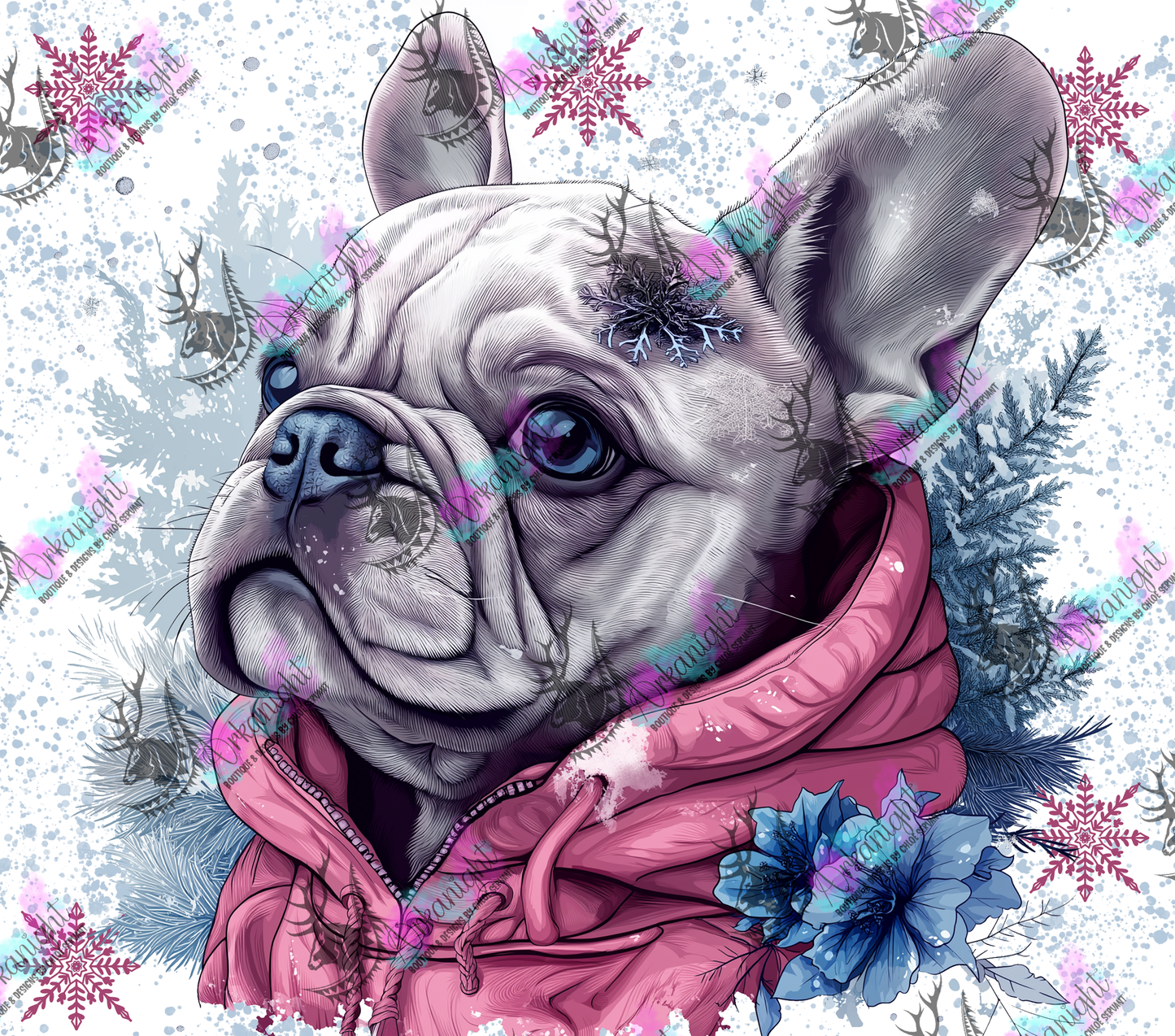 Impression - Collection Hiver 2024 - Artic Blue Fawn Frenchie