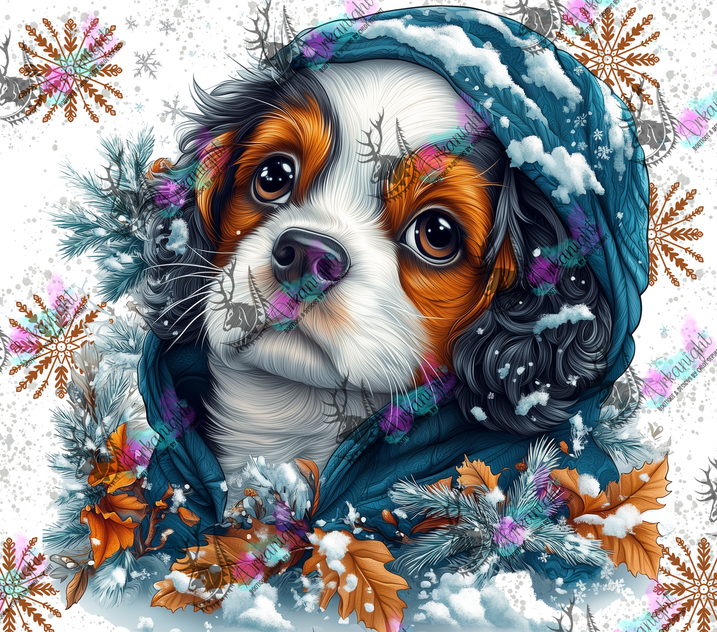 Numérique - Collection Hiver 2024 - Artic Cavalier King Charles- 01