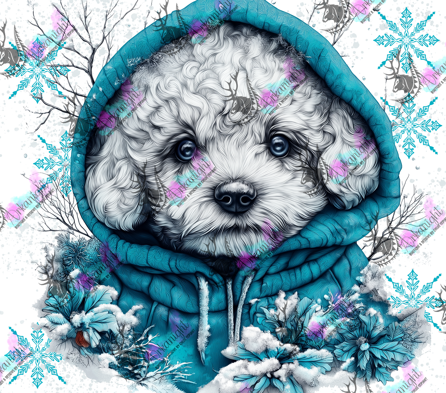 Numérique - Collection Hiver 2024 - Artic Bichon Maltais