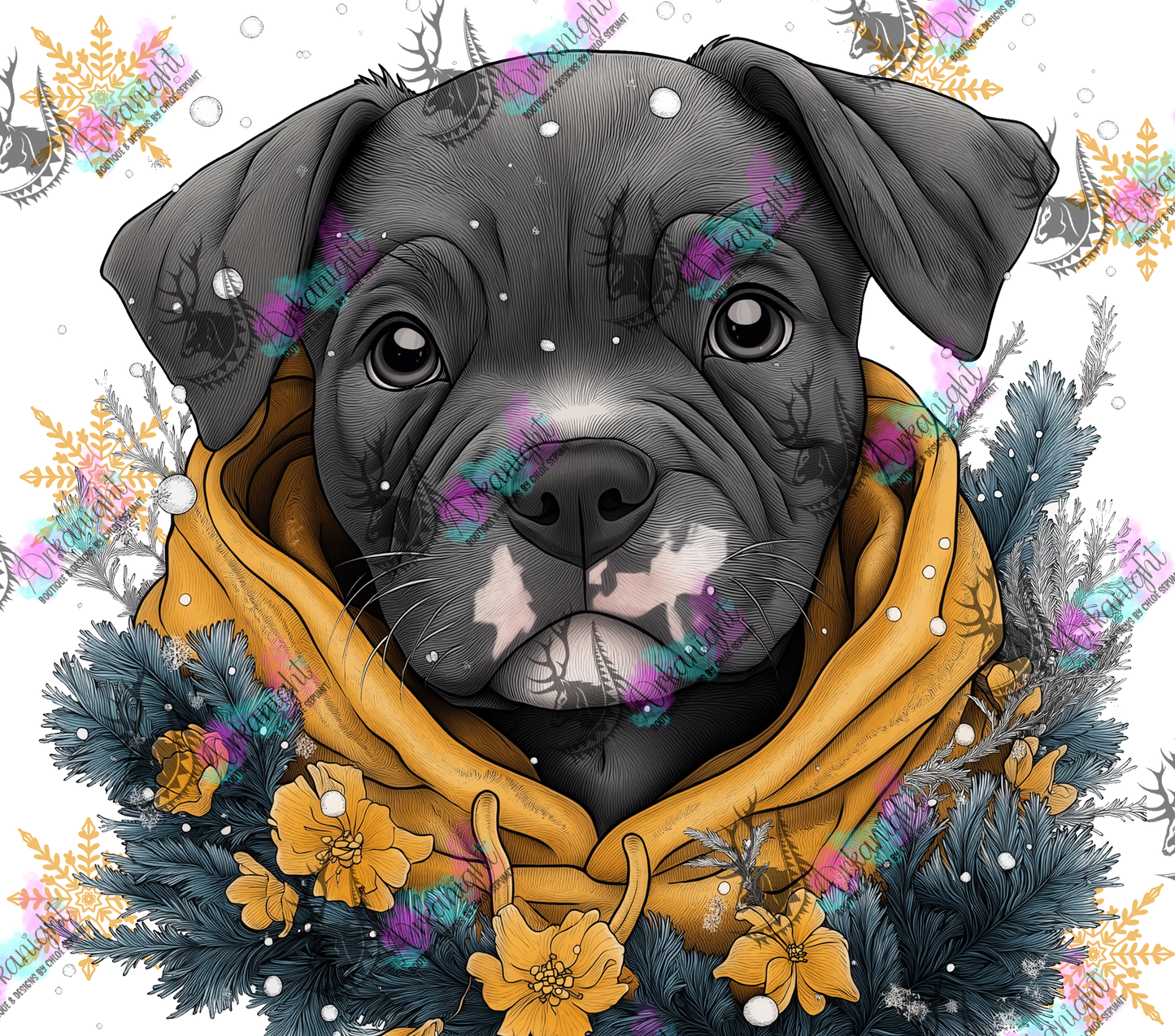 Numérique - Collection Hiver 2024 - Artic Black Pitbull