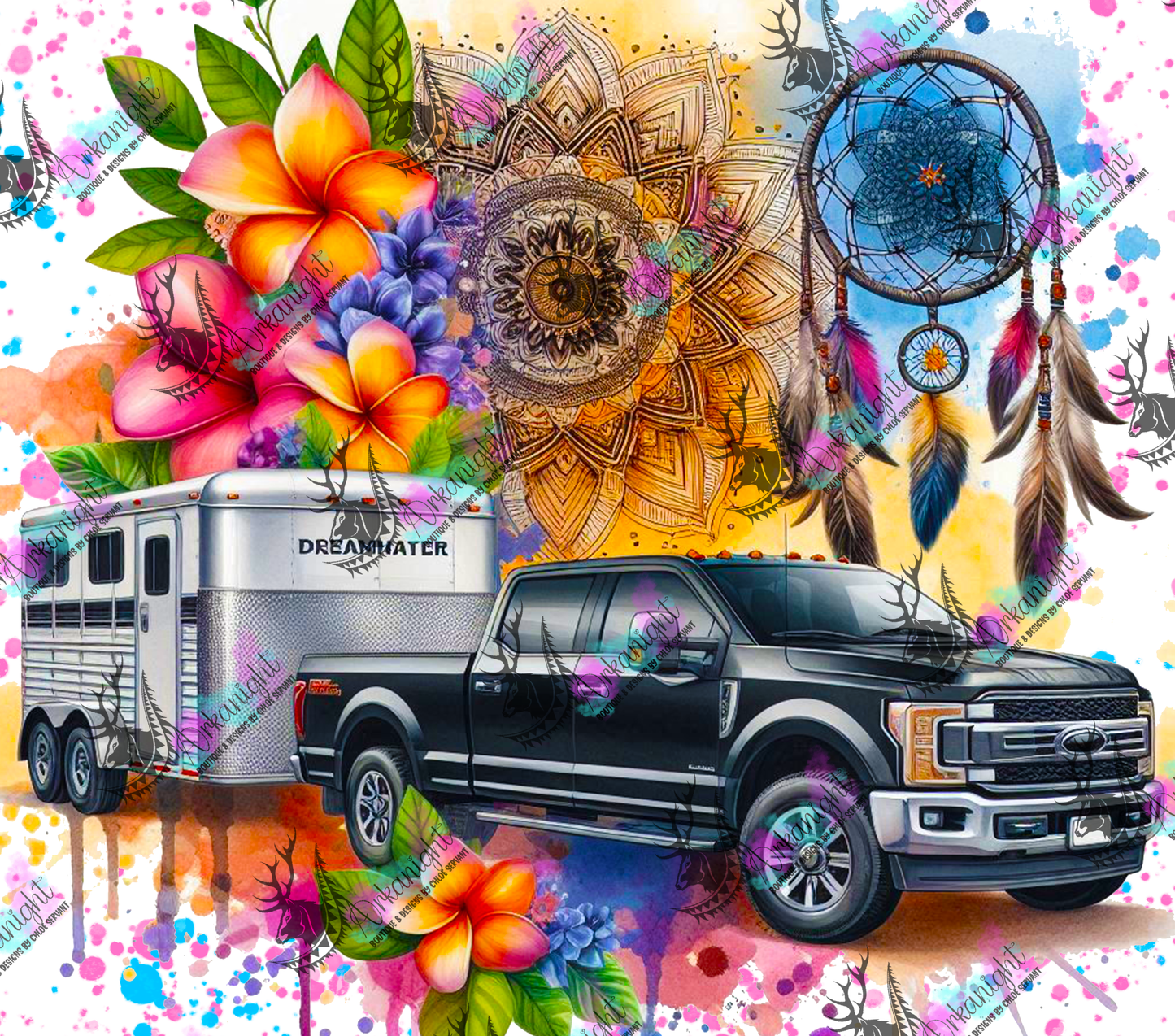 Numérique - Collection Voyage 2024 - Truck and Horse Trailer - 02