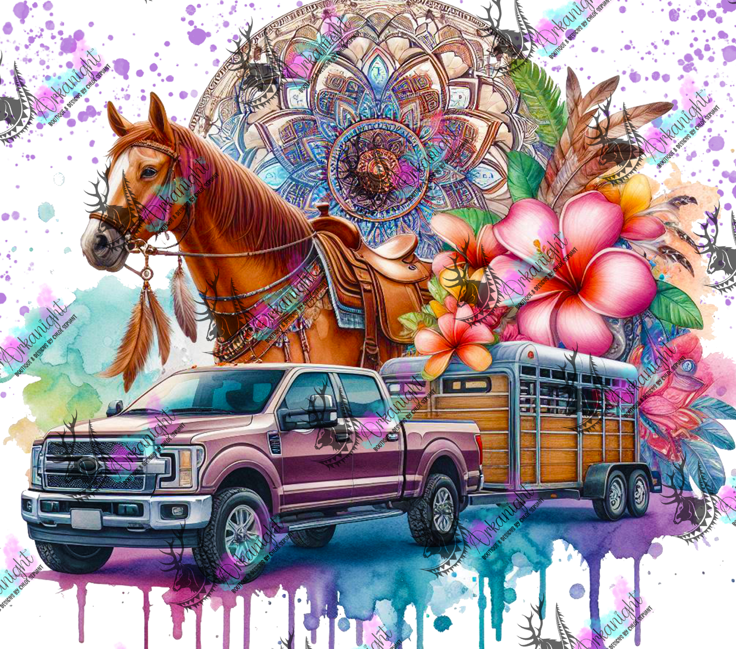 Numérique - Collection Voyage 2024 - Truck and Horse Trailer - 08