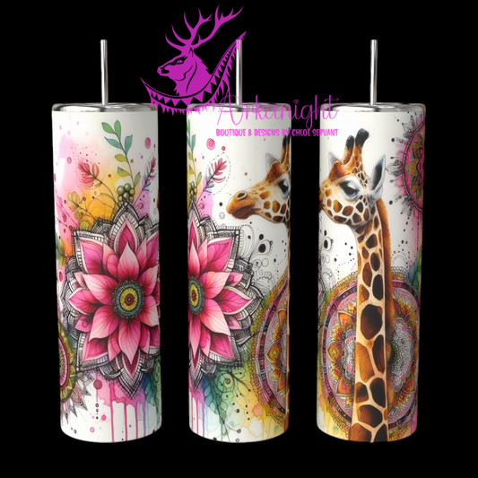 Gourde sur commande - Collection Safari 2024 - Giraffe - 01