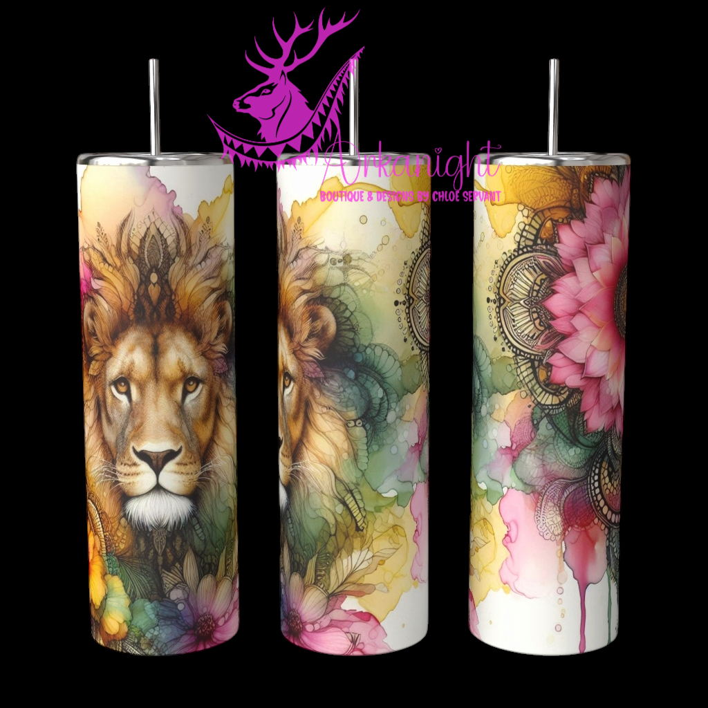 Numérique - Collection Safari Mandalas - Lion - 03