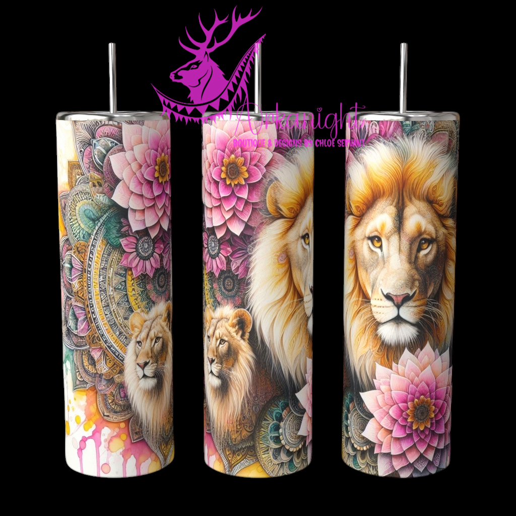 Numérique - Collection Safari Mandalas - Lion - 04