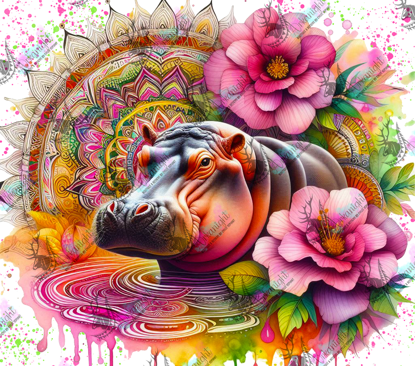 Numérique - Collection Safari Mandalas - Hipo - 01