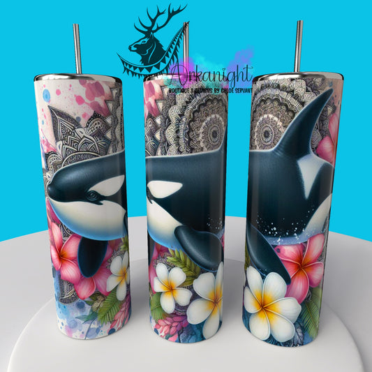 Gourde sur commande - Collection de la mer - Orca