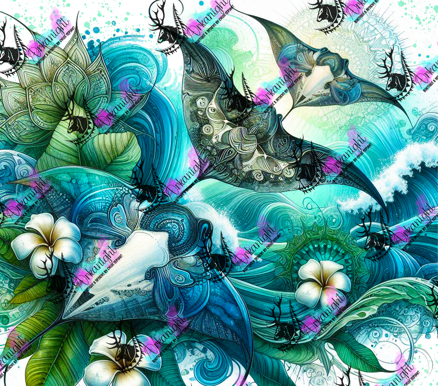 Numérique - Collection de la mer - Raie Mantha