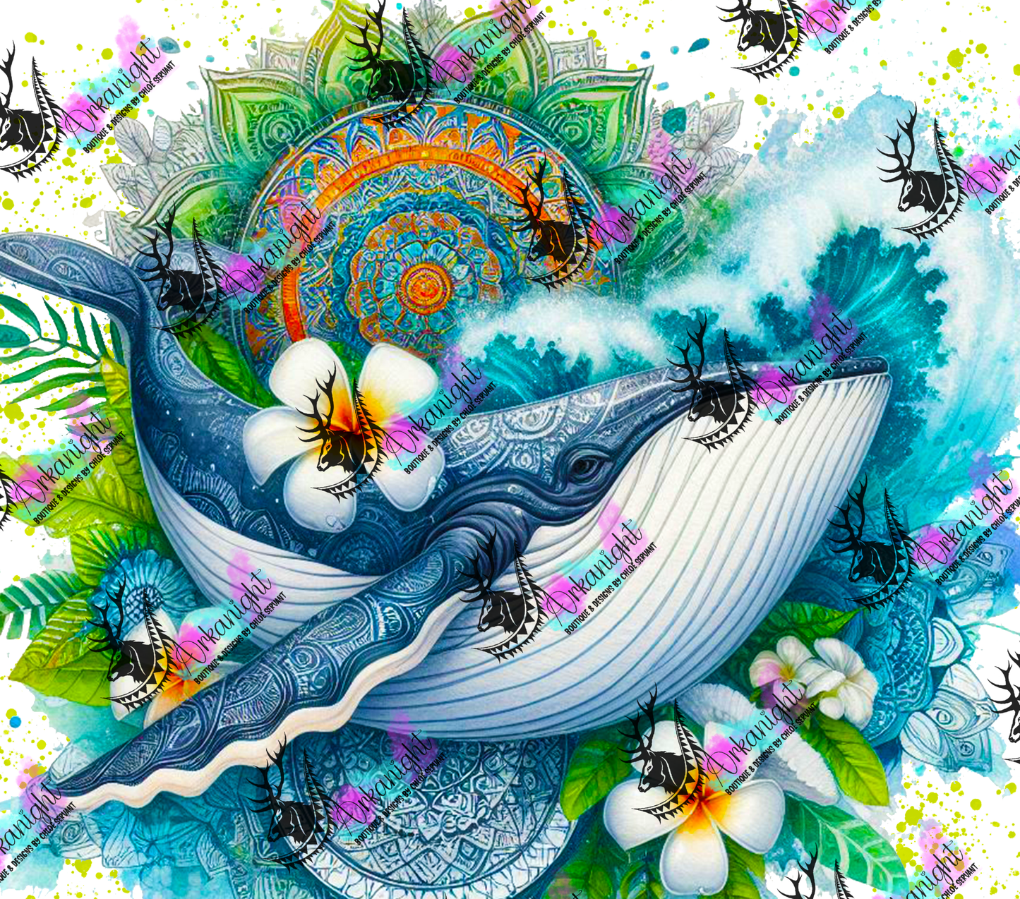 Numérique - Collection de la mer - Whale - 02