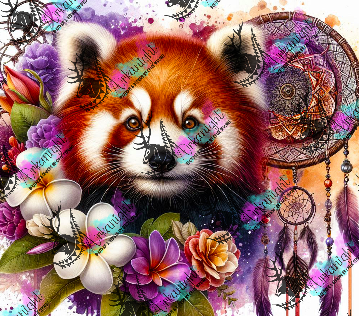 Numérique - Mandalas Red Panda 2025