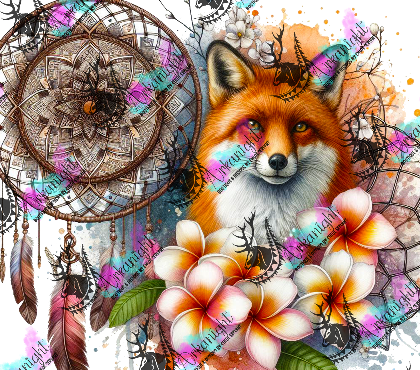 Numérique - Mandalas Fox - 02 -  2025
