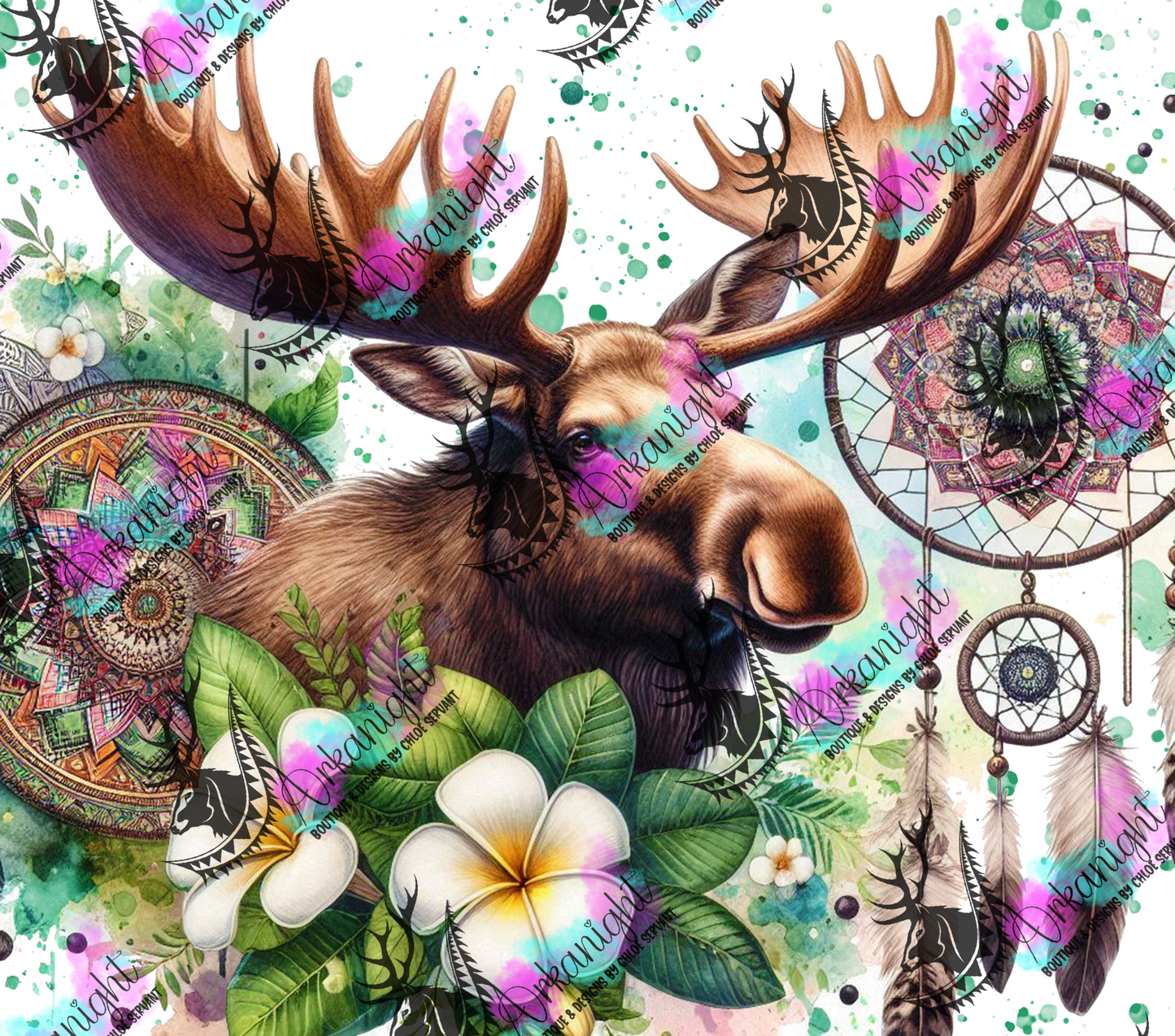 Numérique - Mandalas Moose 2025