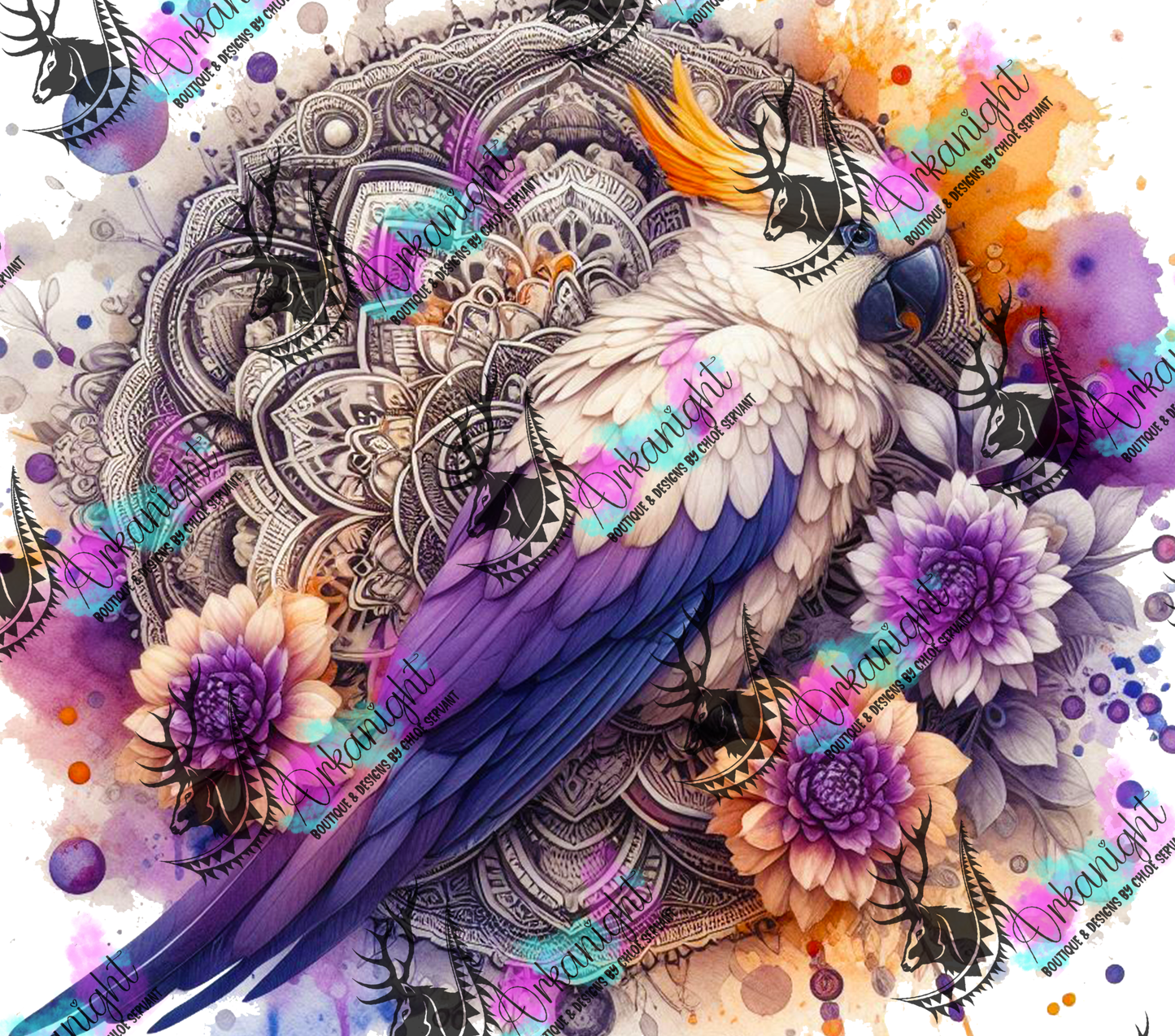 Numérique - Mandalas Bird 2025