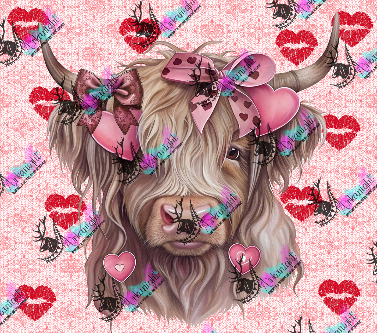 Numérique - Love Highland Cow