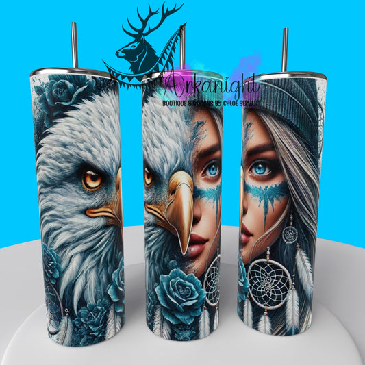 Numérique - Collection Animal Totem - Eagle & Blond hair