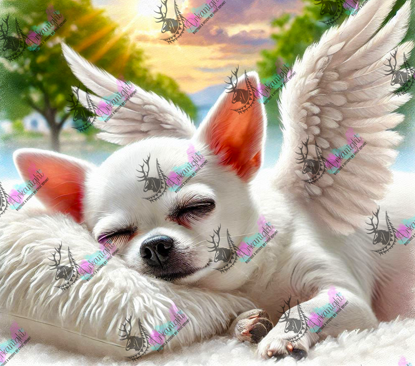 Numérique - Collection Mémoire Chien - White Chihuahua