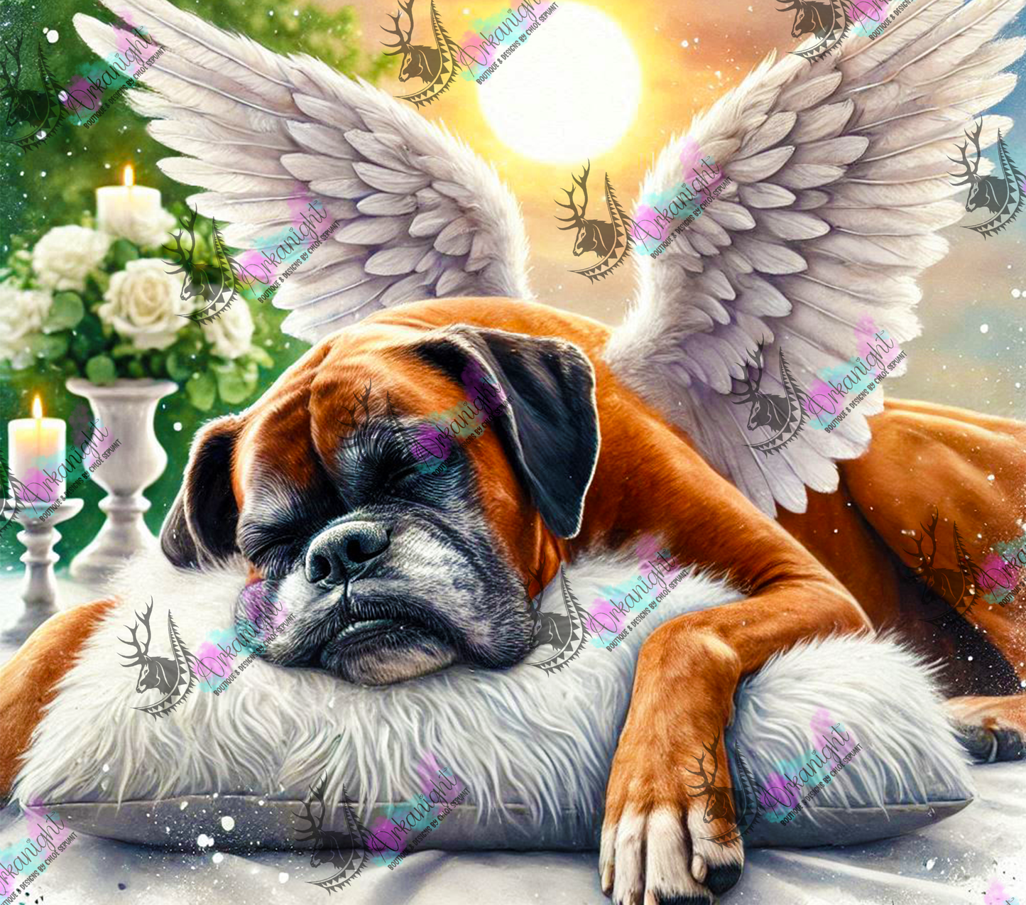 Numérique - Collection Mémoire Chien - Boxer - Fauve