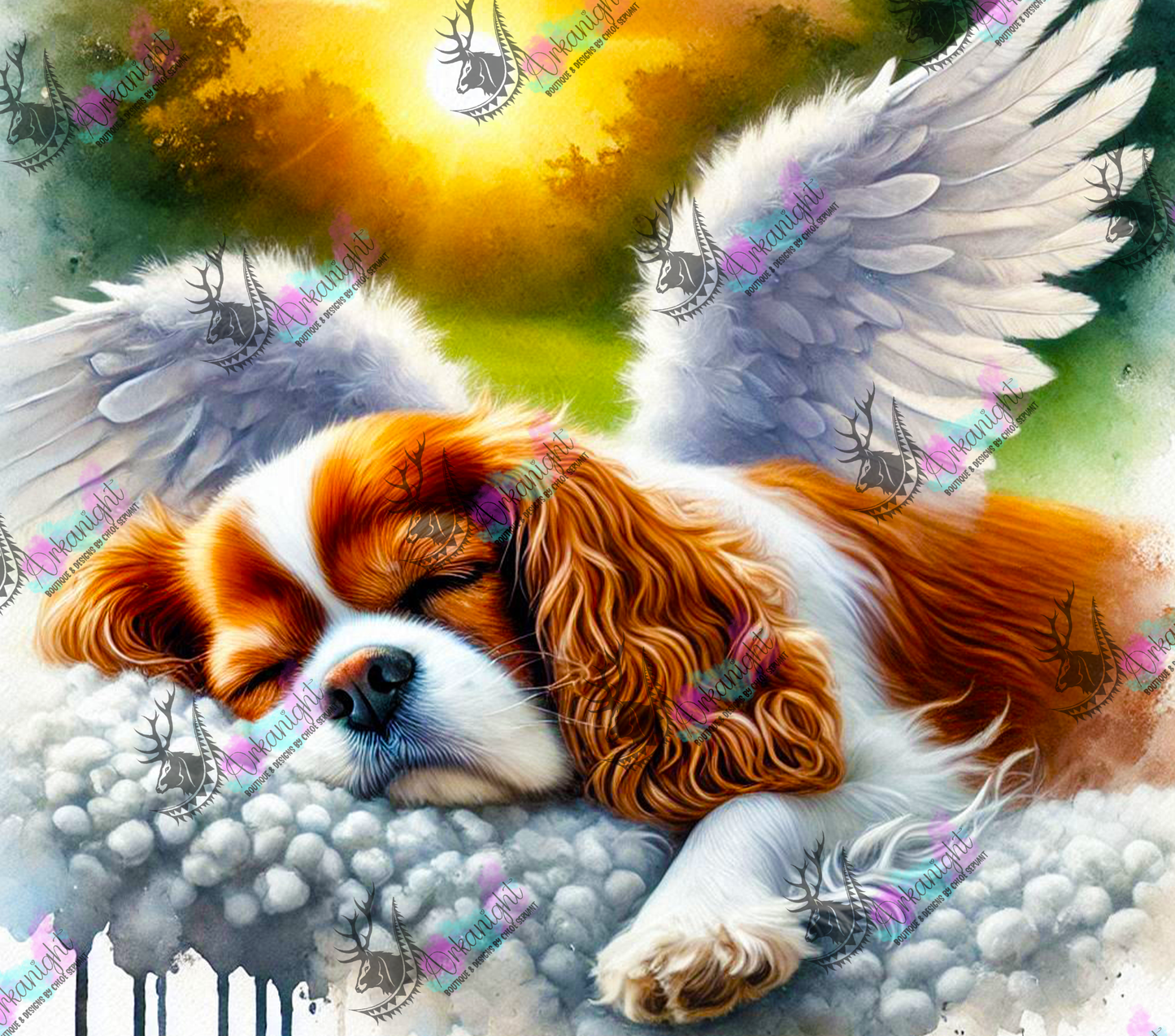 Numérique - Collection Mémoire Chien - Cavalier King Charle - 02