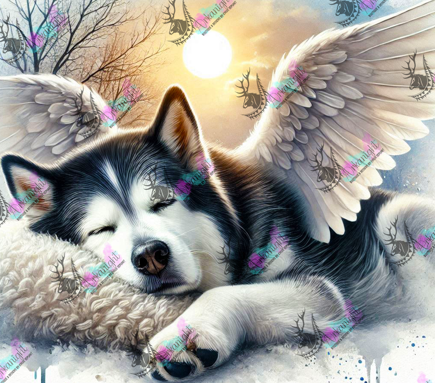 Numérique - Collection Mémoire Chien - Husky - 03