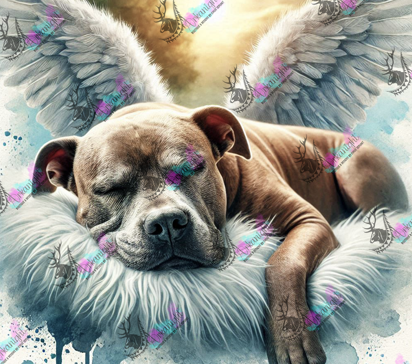 Numérique - Collection Mémoire Chien - Pittbull