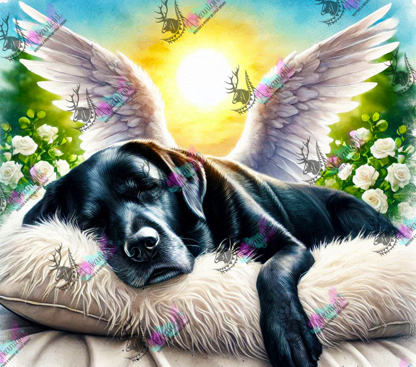 Numérique - Collection Mémoire Chien - Labrador Noir