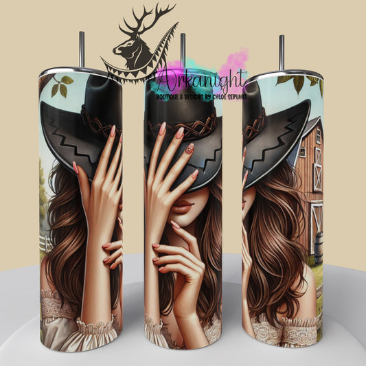 Numérique - Collection Western 2025 - Cowgirl Brune - 02