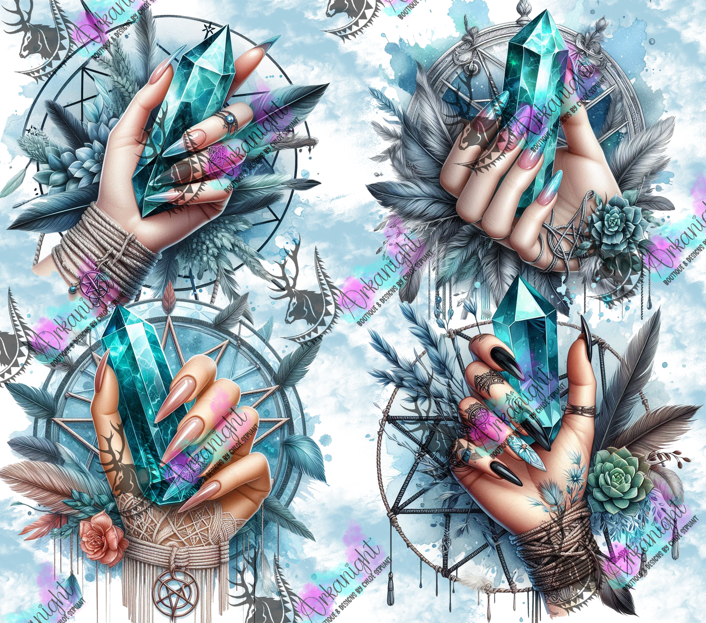 Numérique - Collection Crystal 2025 - Aquamarine