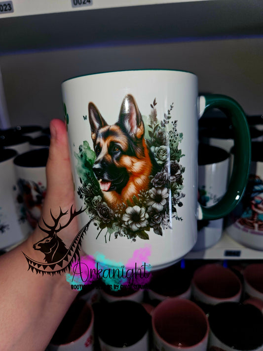 Tasse en céramique sur commande - German Shepherd