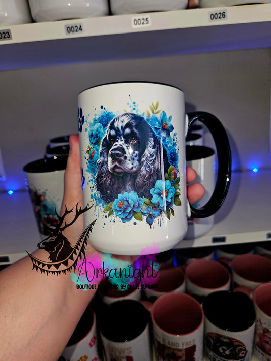 Tasse en céramique sur commande - American Cocker