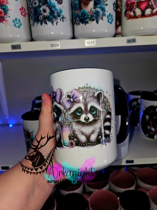 Tasse en céramique sur commande - Raton Capteur de rêve