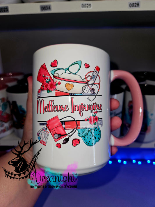 Tasse en céramique sur commande - Meilleure Infirmière