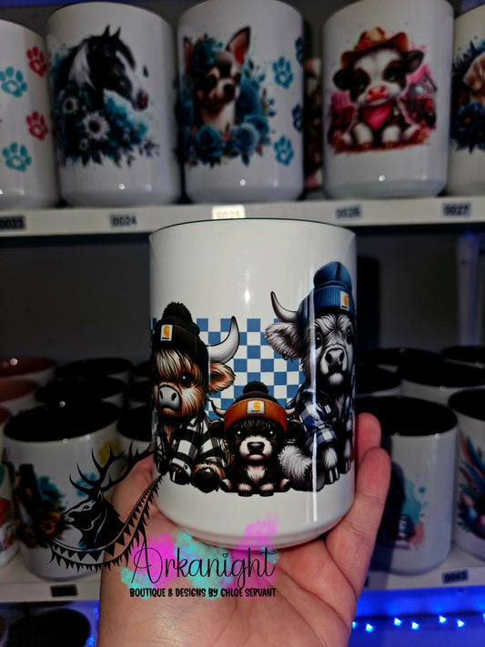 Tasse en céramique sur commande - Carhartt Cows