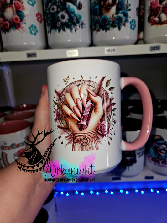 Tasse en céramique sur commande - Amethyst