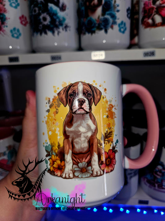Tasse en céramique sur commande - Boxer