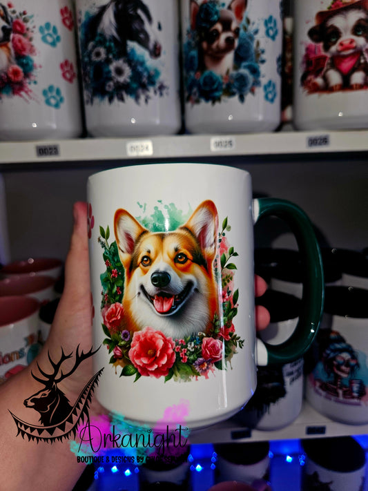 Tasse en céramique sur commande - Corgi