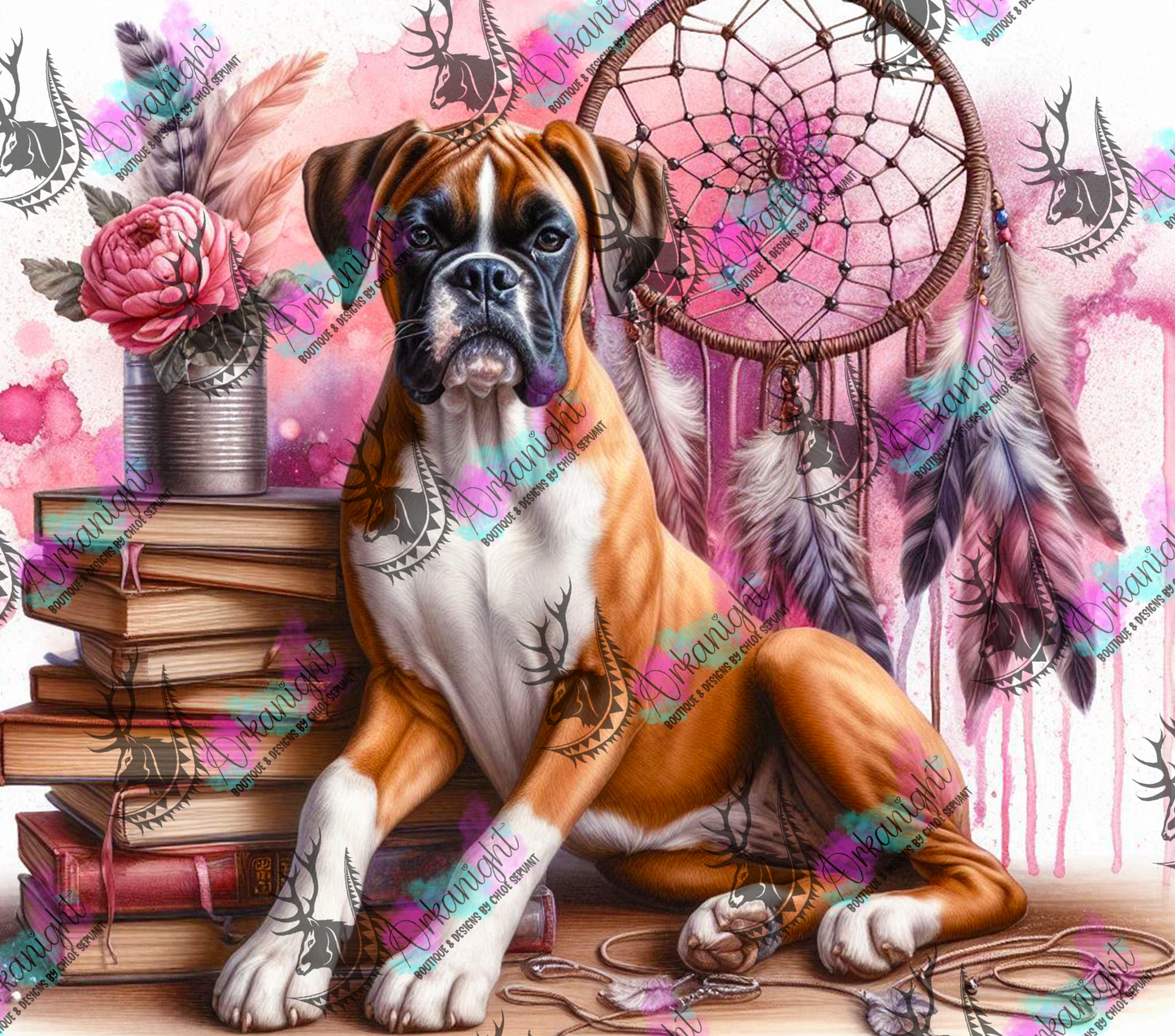 Numérique - Collection Books & Dogs - Boxer - 03