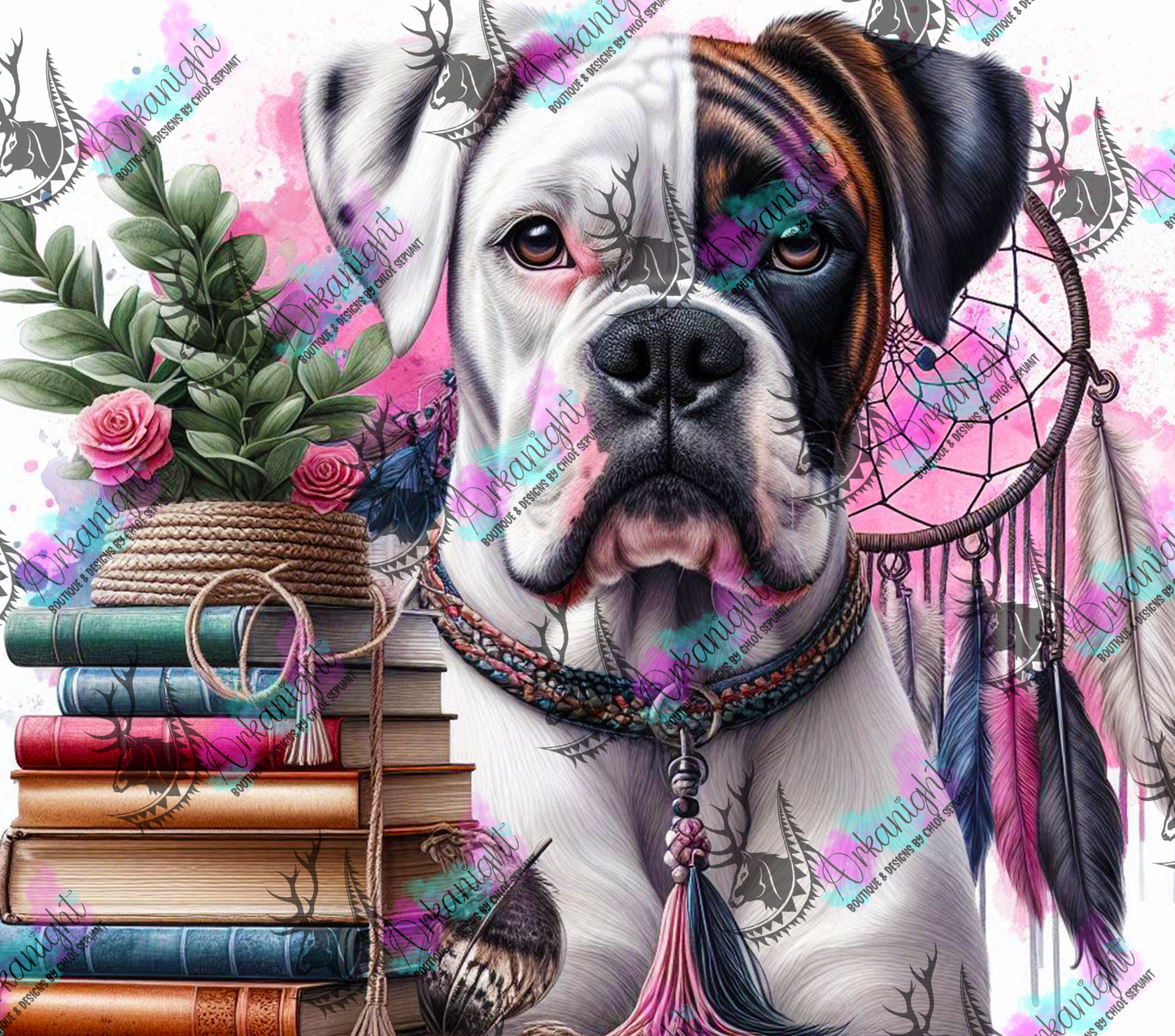 Numérique - Collection Books & Dogs - Boxer - 01