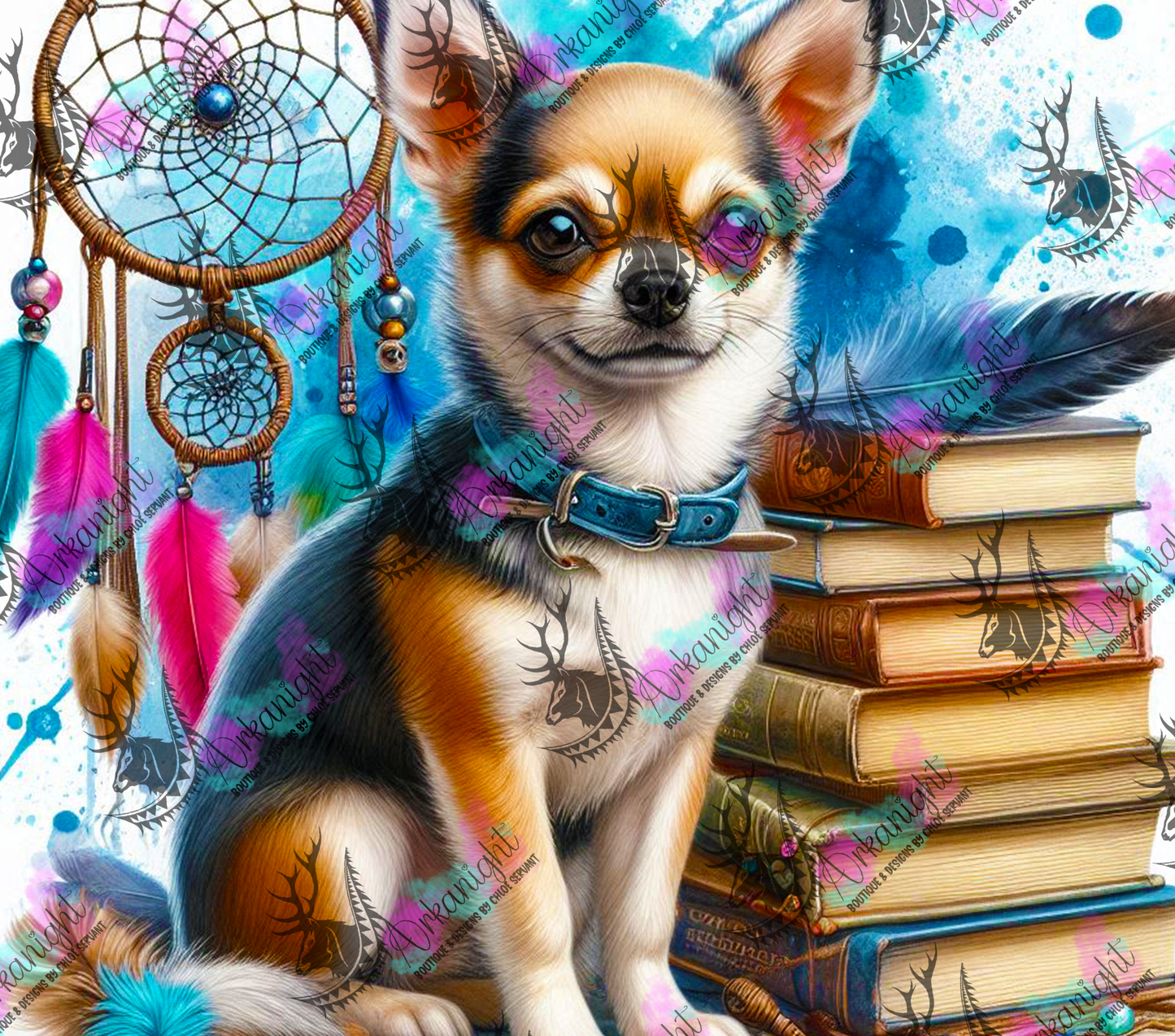 Numérique - Collection Books & Dogs - Chihuahua - 05